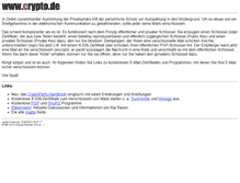 Tablet Screenshot of crypto.de